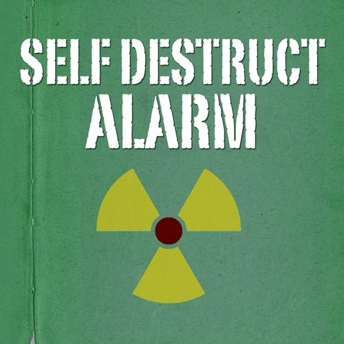 Self Destruct Alarm Cover Art Blurred Background