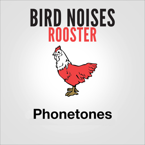 Rooster Crow Cover Art Blurred Background