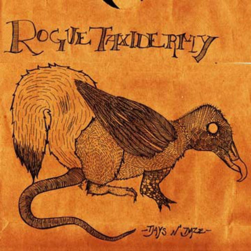 Rogue Taxidermy Cover Art Blurred Background