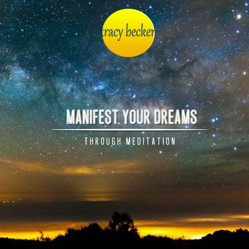 Manifest Your Dreams (Through Meditation) Cover Art Blurred Background