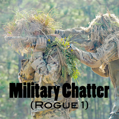 Military Chatter Radio Cover Art Blurred Background