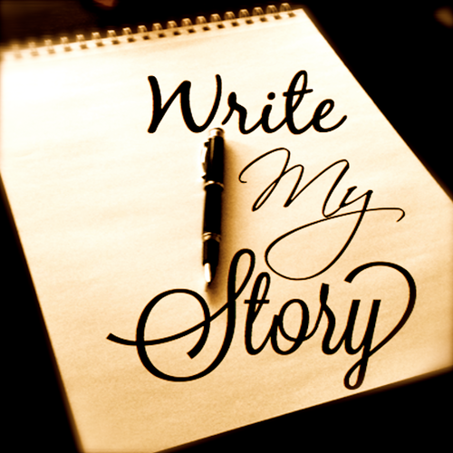 Write My Story Cover Art Blurred Background