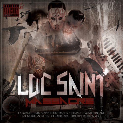 Massacre Cover Art Blurred Background