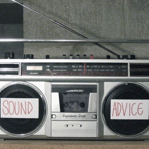 Sound Advice Cover Art Blurred Background
