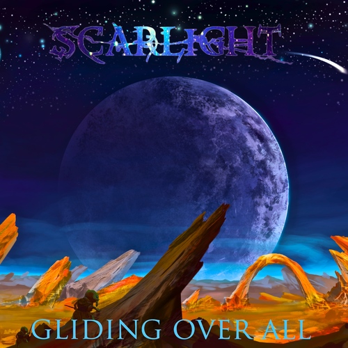 Gliding Over All Cover Art Blurred Background