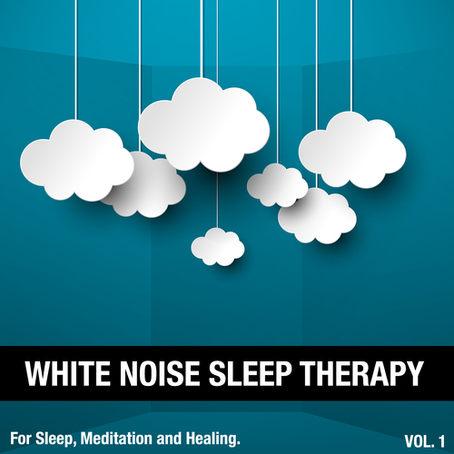 White Noise Sleep Therapy, Vol. 1 Cover Art Blurred Background