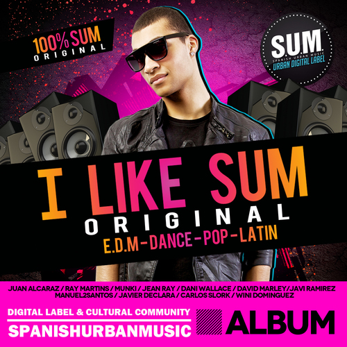 I Like Sum Cover Art Blurred Background