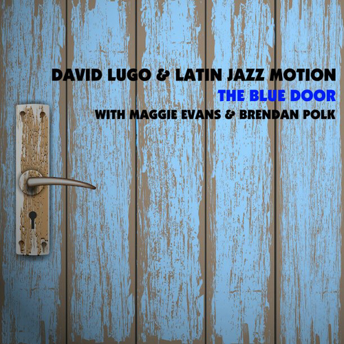 The Blue Door (with Maggie Evans & Brendan Polk) Cover Art Blurred Background