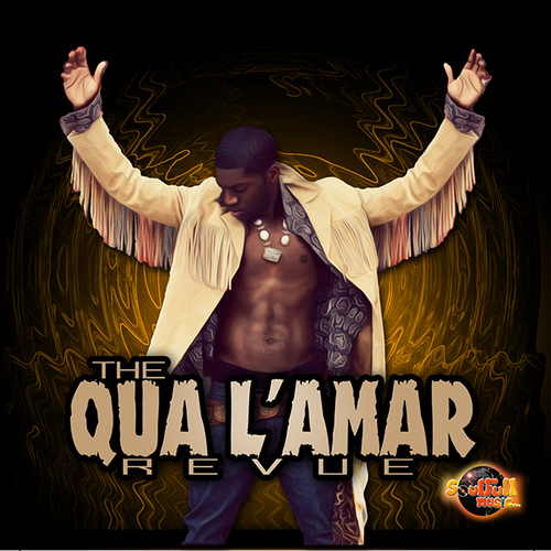 The Qua L'amar Revue Cover Art Blurred Background
