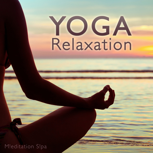 Yoga Relaxation Cover Art Blurred Background
