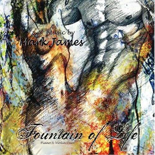 Fountain of Life: A Piano & Violin Duet Cover Art Blurred Background