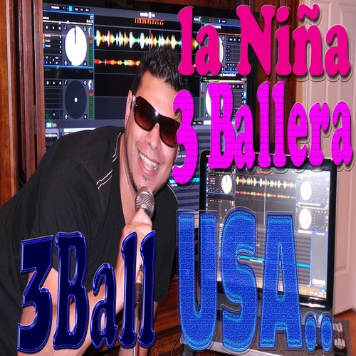 La Niña 3ballera (Bass Version) Cover Art Blurred Background