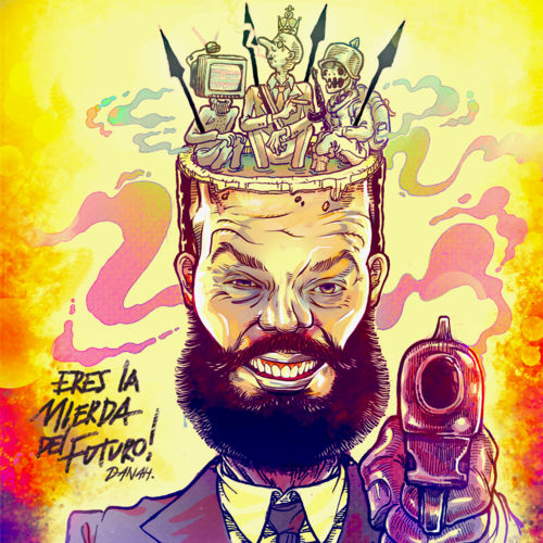Eres la Mierda del Futuro! Cover Art Blurred Background