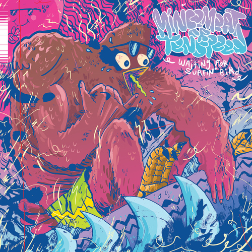 Waiting for Surfin' Bird Cover Art Blurred Background