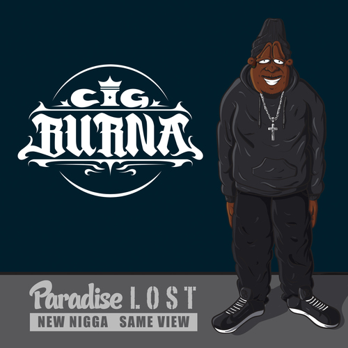 Paradise Lost New Nigga Same View Cover Art Blurred Background