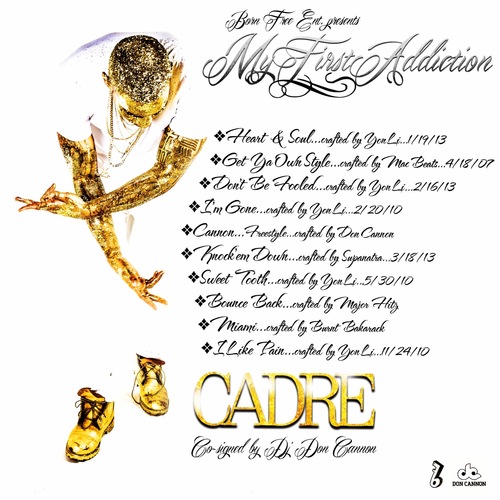 Born Free Presents: My First Addiction Cover Art Blurred Background