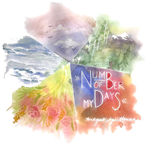 Number of My Days Cover Art Blurred Background