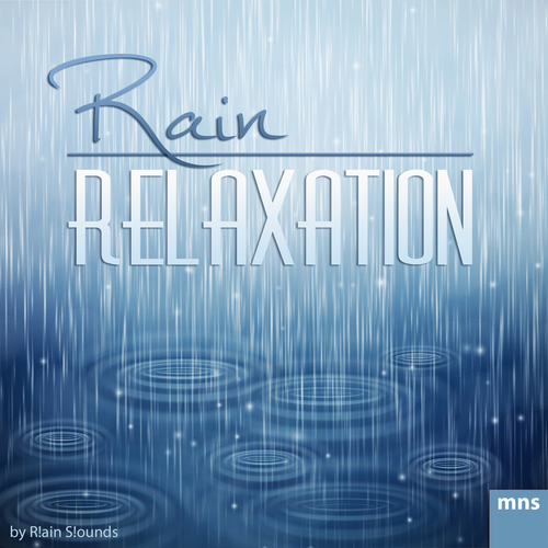 Rain Relaxation Cover Art Blurred Background