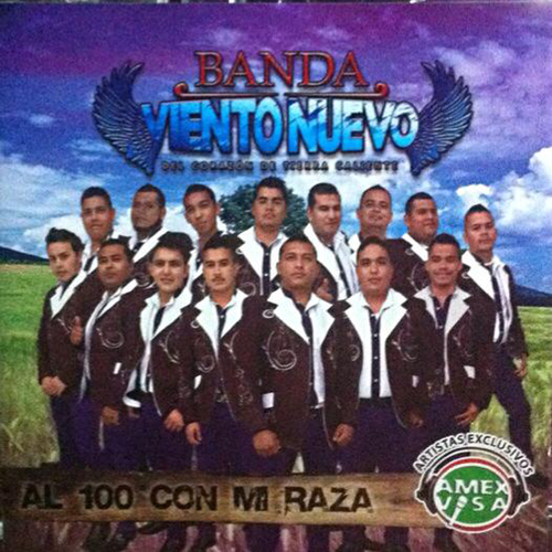 100 Con Mi Raza Cover Art Blurred Background