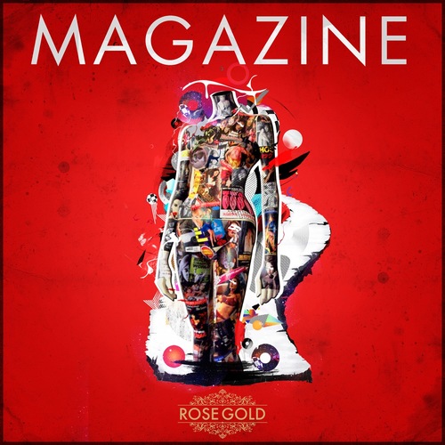 Magazine Cover Art Blurred Background
