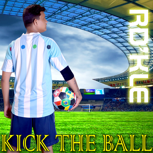 Kick the Ball Cover Art Blurred Background