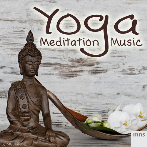 Yoga Meditation Music Cover Art Blurred Background