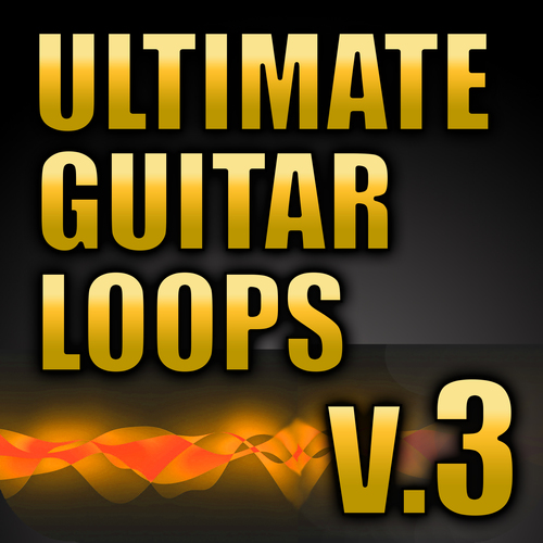 Ultimate Guitar Loops, Vol. 3 Cover Art Blurred Background
