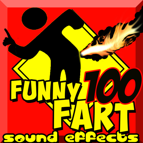 100 Funny Fart Sound Effects Cover Art Blurred Background