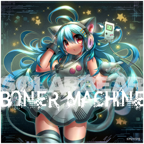 Boner Machine Cover Art Blurred Background