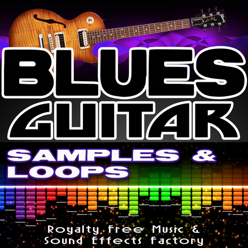 Blues Guitar Loops & Samples Cover Art Blurred Background