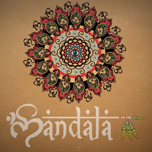 Mandala Cover Art Blurred Background