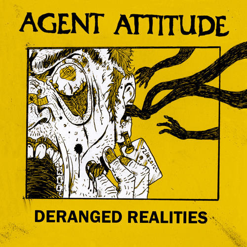Deranged Realities Cover Art Blurred Background