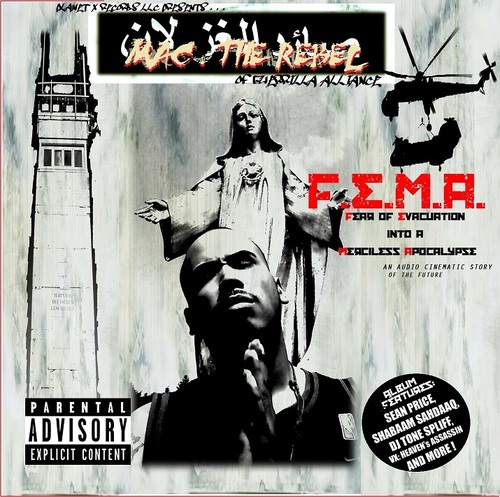 F.E.M.A. (Fear of Evacuation Into a Merciless Apocalypse) Cover Art Blurred Background