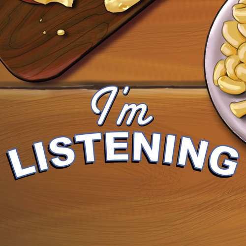 I'm Listening Cover Art Blurred Background