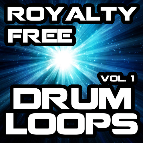 Royalty Free Drum Loops, Vol. 1 Cover Art Blurred Background