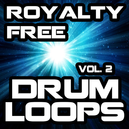 Royalty Free Drum Loops, Vol. 2 Cover Art Blurred Background