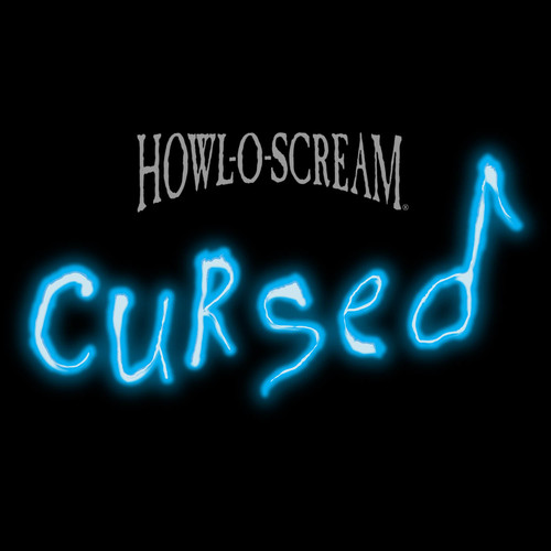 Cursed: Feel the Darkness Rise (Music from Howl-O-Scream at Busch Gardens & SeaWorld) Cover Art Blurred Background