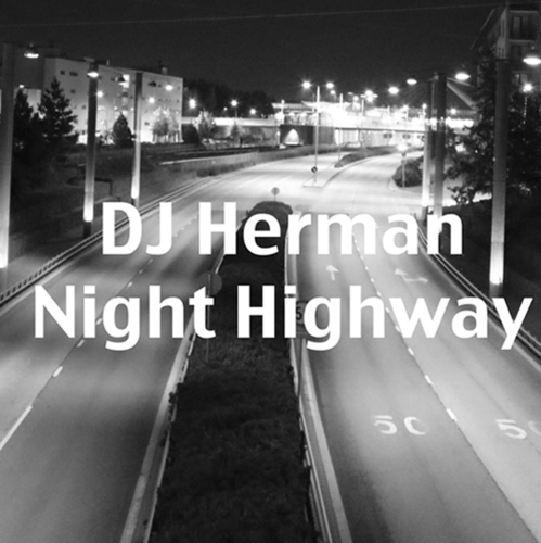 Night Highway Cover Art Blurred Background