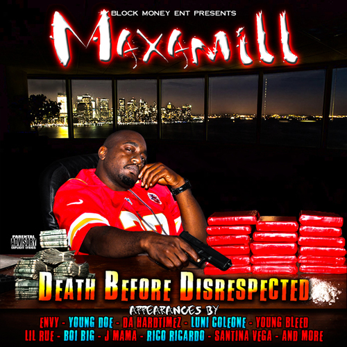 Death Before Disrespected Cover Art Blurred Background