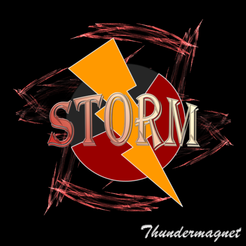 Storm Cover Art Blurred Background