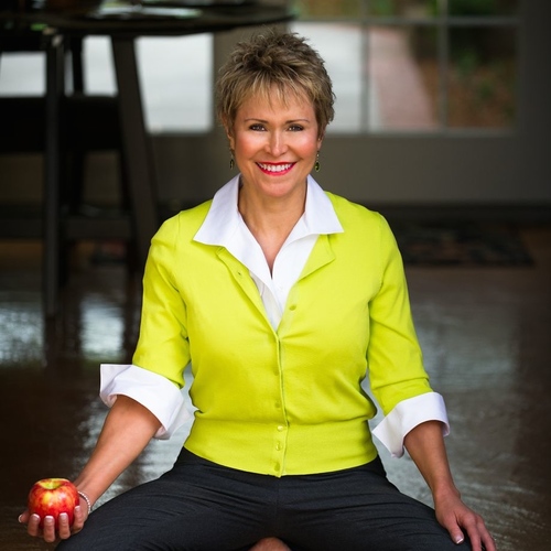Mindful Eating: A Guided Experience Cover Art Blurred Background