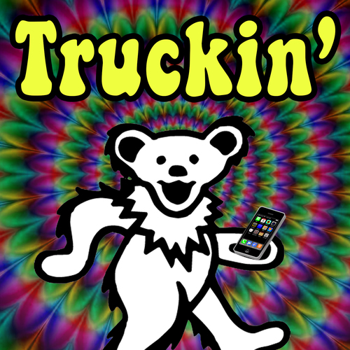 Truckin' (Greatful Dead Cover) Cover Art Blurred Background