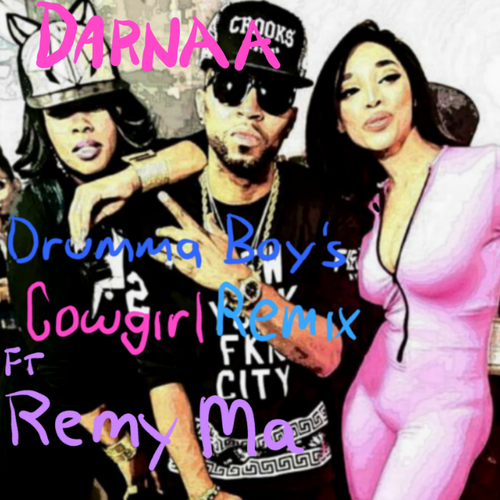 Cowgirl (Remix) Cover Art Blurred Background