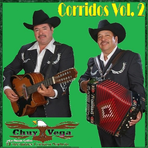 Chuy vega corridos, vol. 2 Cover Art Blurred Background
