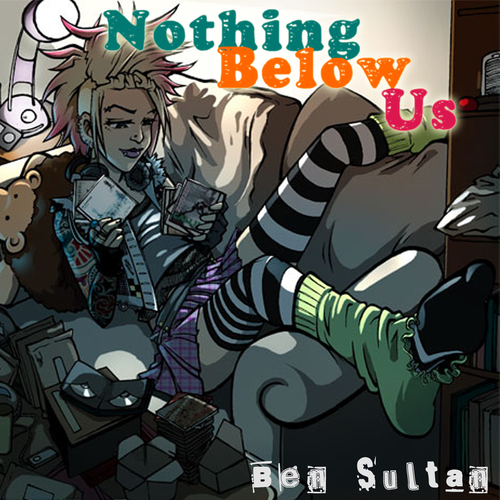 Nothing Below Us Cover Art Blurred Background
