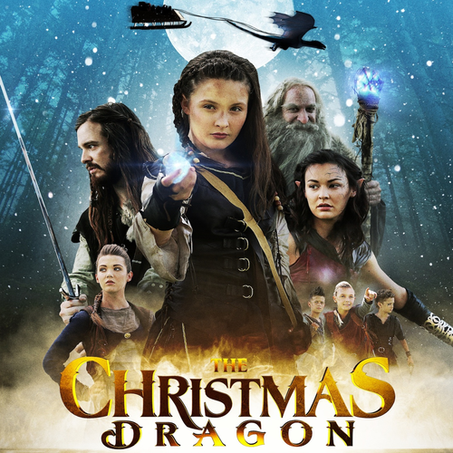 The Christmas Dragon (Original Motion Picture Soundtrack) Cover Art Blurred Background