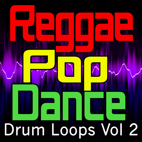 Reggae, Pop, Dance Drum Loops, Vol. 2 Cover Art Blurred Background