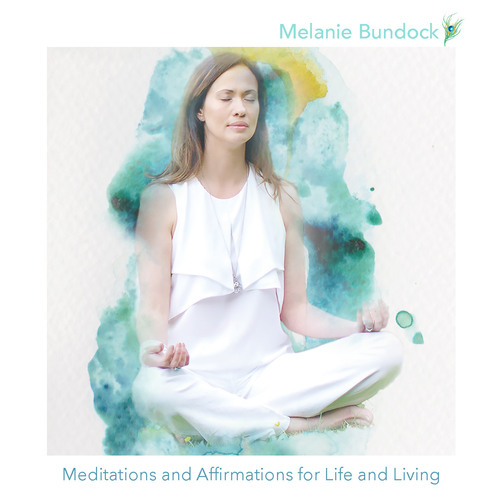 Meditations and Affirmations for Life and Living Cover Art Blurred Background
