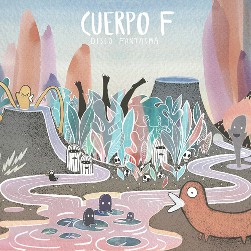 Disco Fantasma Cover Art Blurred Background