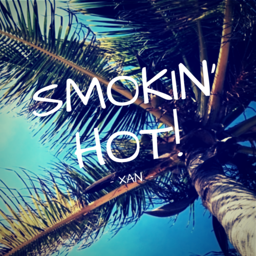 Smokin' Hot! Cover Art Blurred Background